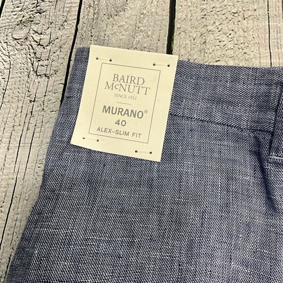 BAIRD MCNUTT MURANO 100% Linen Shorts - Picture 3 of 4